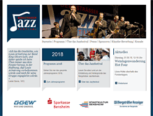 Tablet Screenshot of bergstraesser-jazzfestival.de